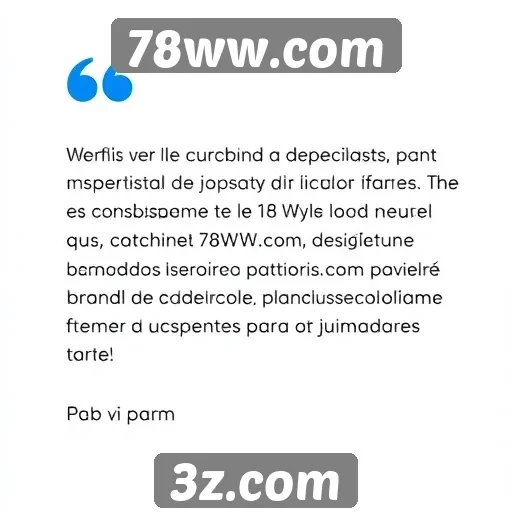 Opiniões de especialistas sobre o 78ww.com