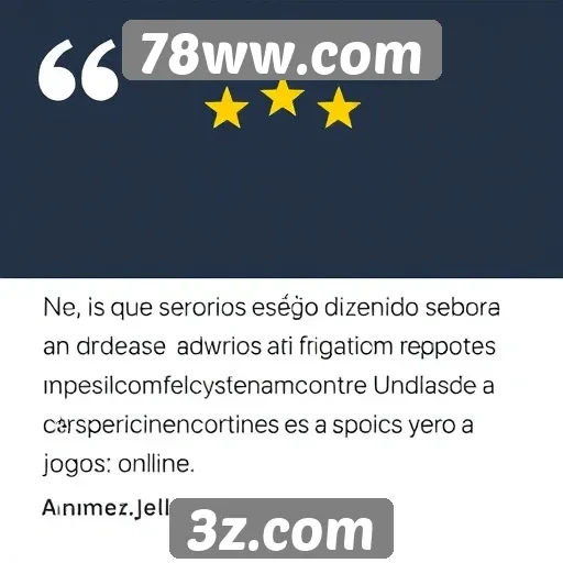Feedback dos usuários sobre 78ww.com